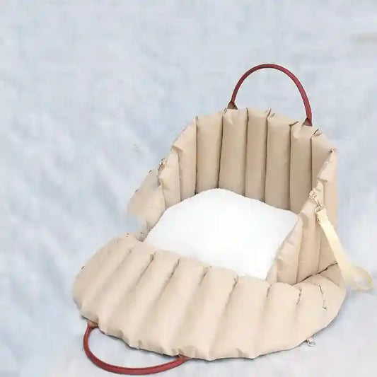 Borsa Trasportino per Cani e Gatti "Elegant" con Manici Lunghi e Tracolla by Dog Moda
