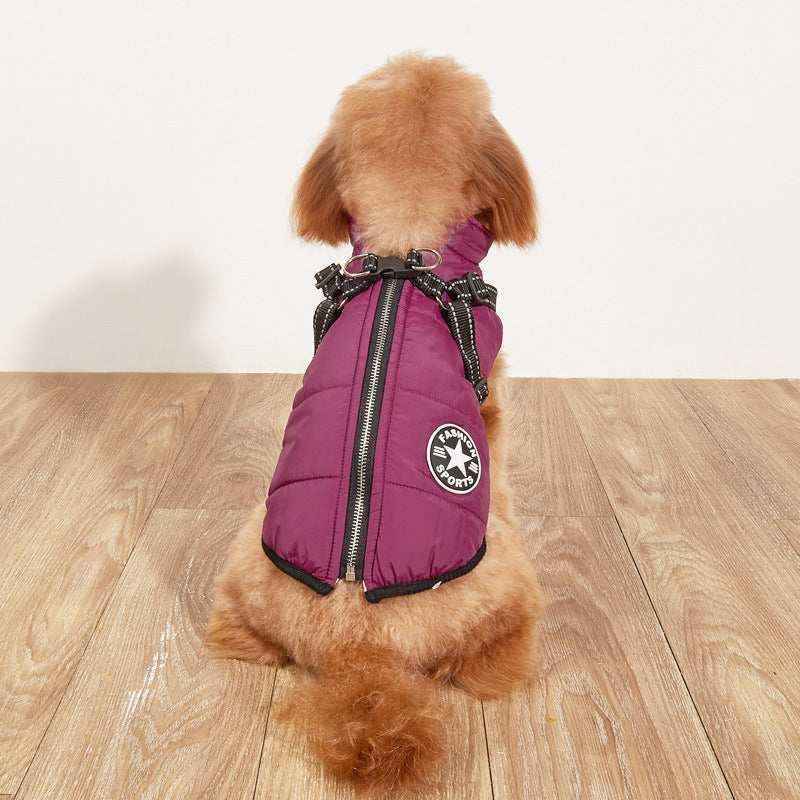 Cappottino con Imbracatura per Cani - Comfort, Sicurezza e Stile by Dog Moda