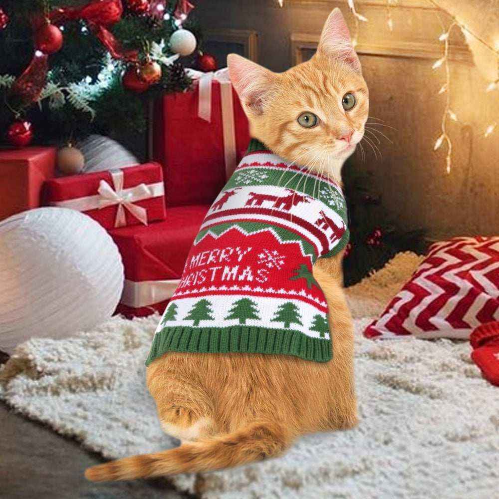 Maglione di Natale per Cani e gatti Morbido, Caldo e Perfetto per le Feste by Dog Moda