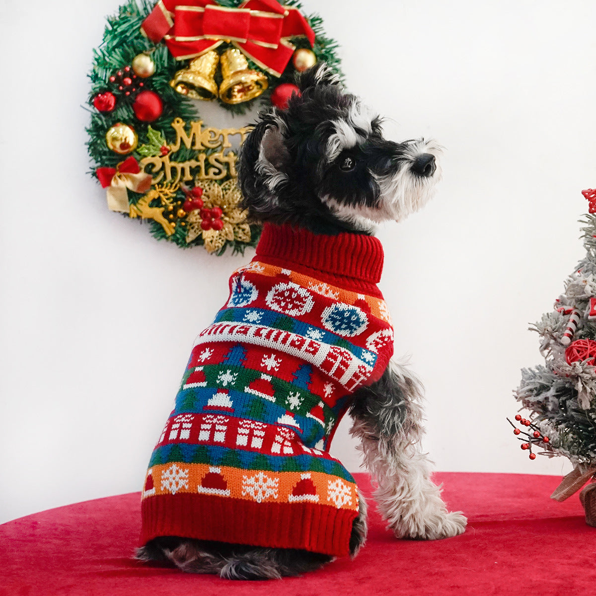 Maglioncino Natalizio per Cani "Merry Christmas"