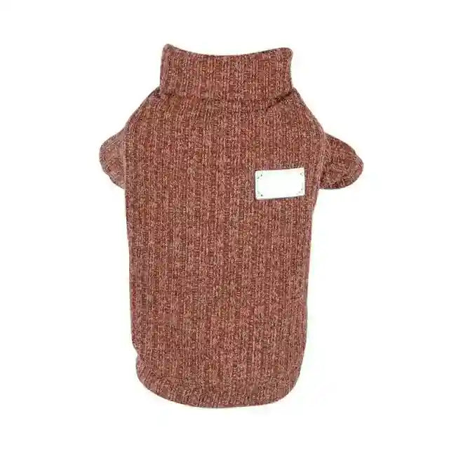 Maglione per Cani "Chic Dog" con Collo Alto Elasticizzato by Dog Moda