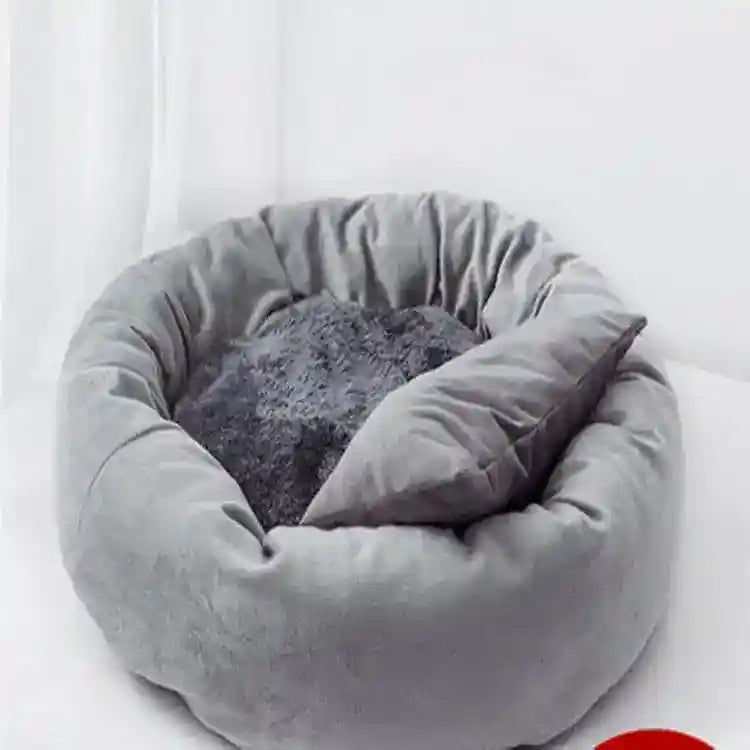 Cuccia Tonda per Cani e Gatti “Sogni di Pelo” Antiscivolo by Dog Moda