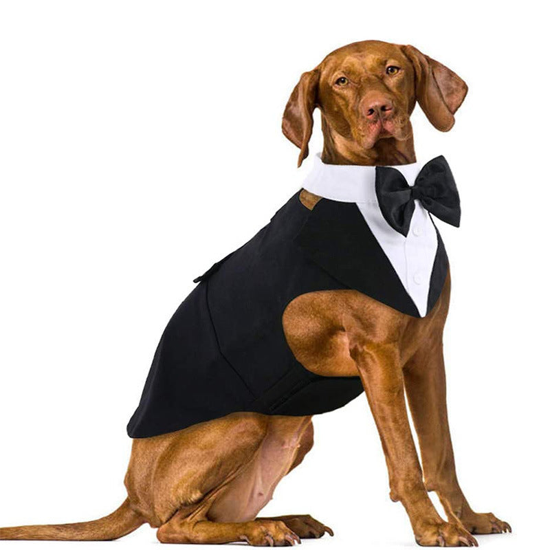 Smoking cerimonia per cani medi e grandi "Hugo Boss"