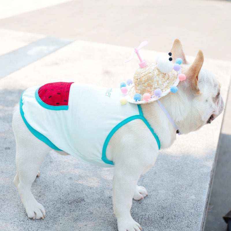 Canottiera per cani e Bulldog "Anguria" by Innopet