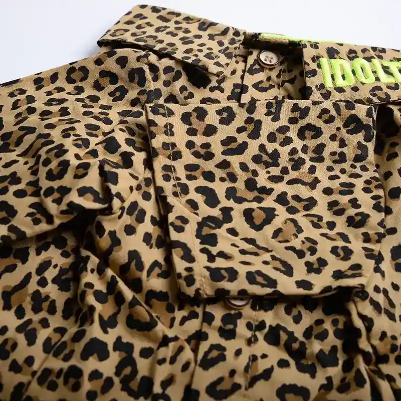 Maglietta per cani leopardata "IdolType" by Dog Moda