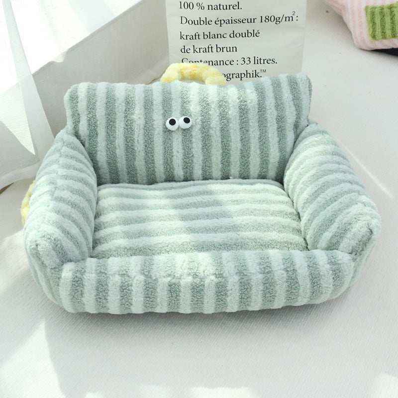 Cuccia Rettangolare per Cani "Baruffa" in Caldo Pile by Dog Moda