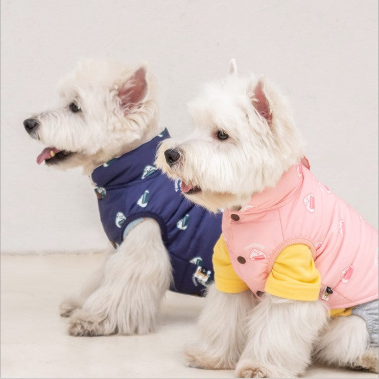 appottino Double Face per Cani "Rice" Impermeabile e in Tessuto