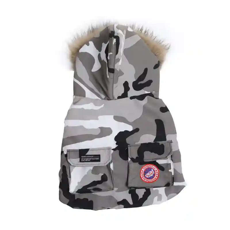 Cappotto Andes Imbottito Impermeabile Cani Bulldog Inverno by Dog Moda