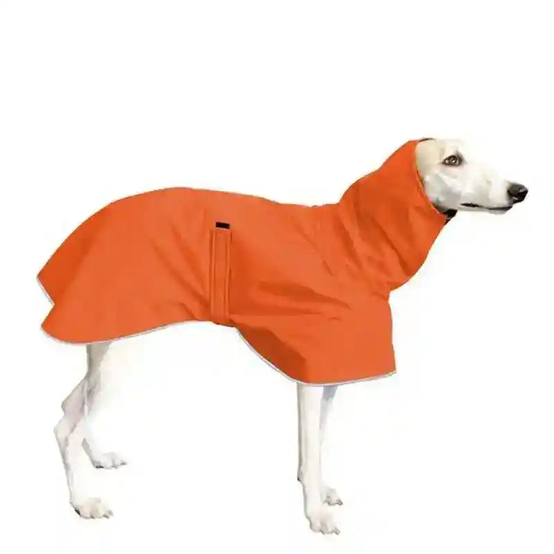 Impermeabile per Levrieri con Cintura e Imbottitura in Morbido Pile by Dog Moda