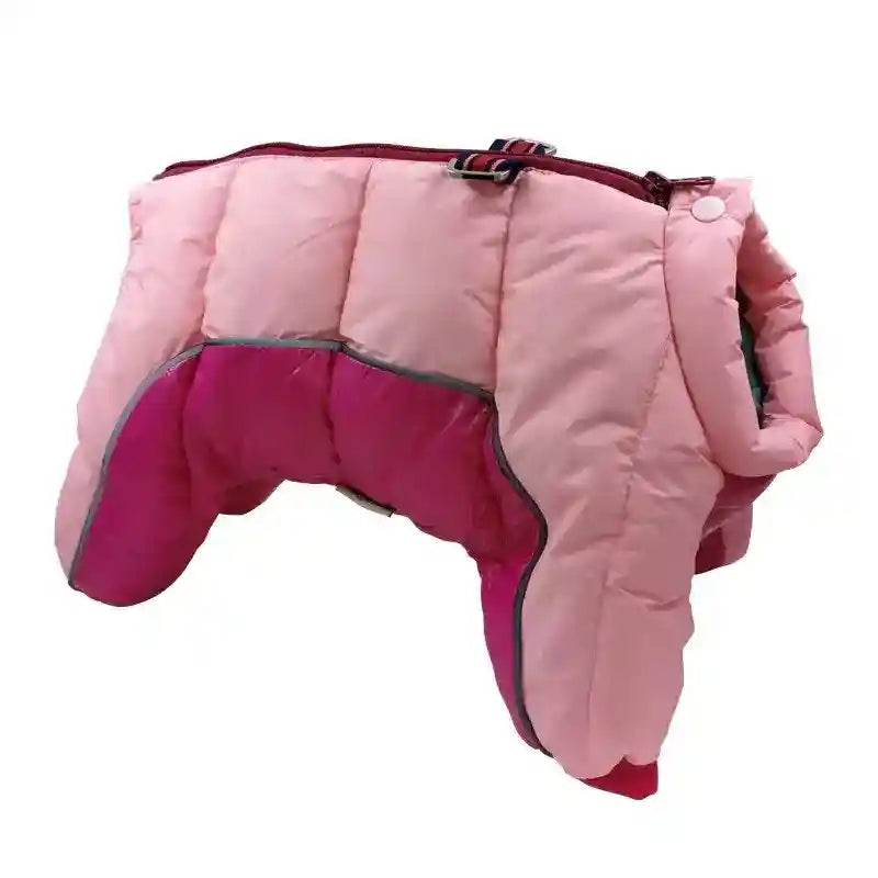 Piumino Imbottito con Quattro Zampe Impermeabile - Modello Snow - Dog Moda