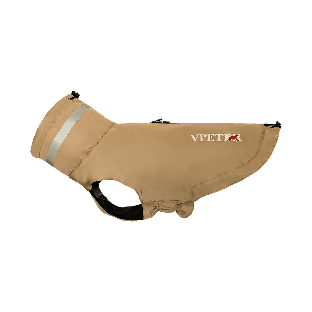 Impermeabile smanicato riflettente per cani Vpeter – S a 3XL