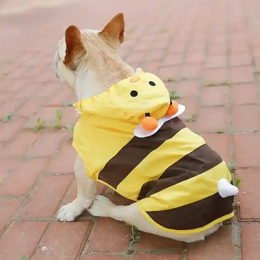Impermeabile per Cani "Bee" Simpatico e Funzionale per la Pioggia by Dog Moda