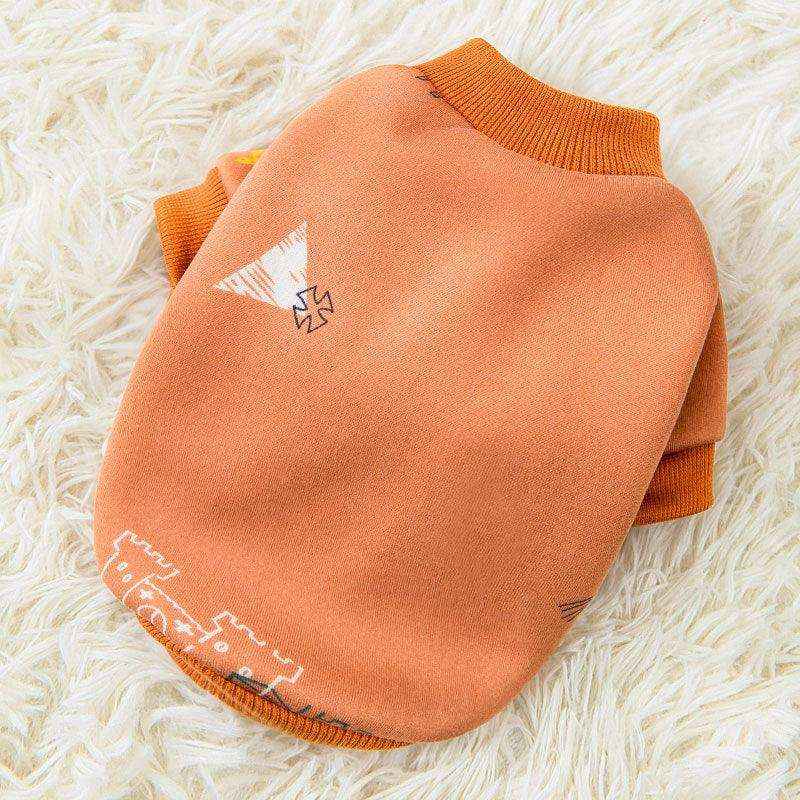 Vestito in pile per cani "Zucchero filato" by Dog Moda