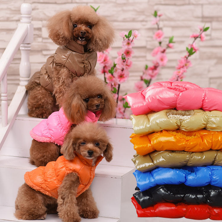 "Innsbruck" Waterproof and Sleeveless Padded Dog Down Jacket