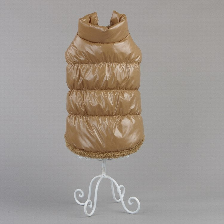 "Innsbruck" Waterproof and Sleeveless Padded Dog Down Jacket