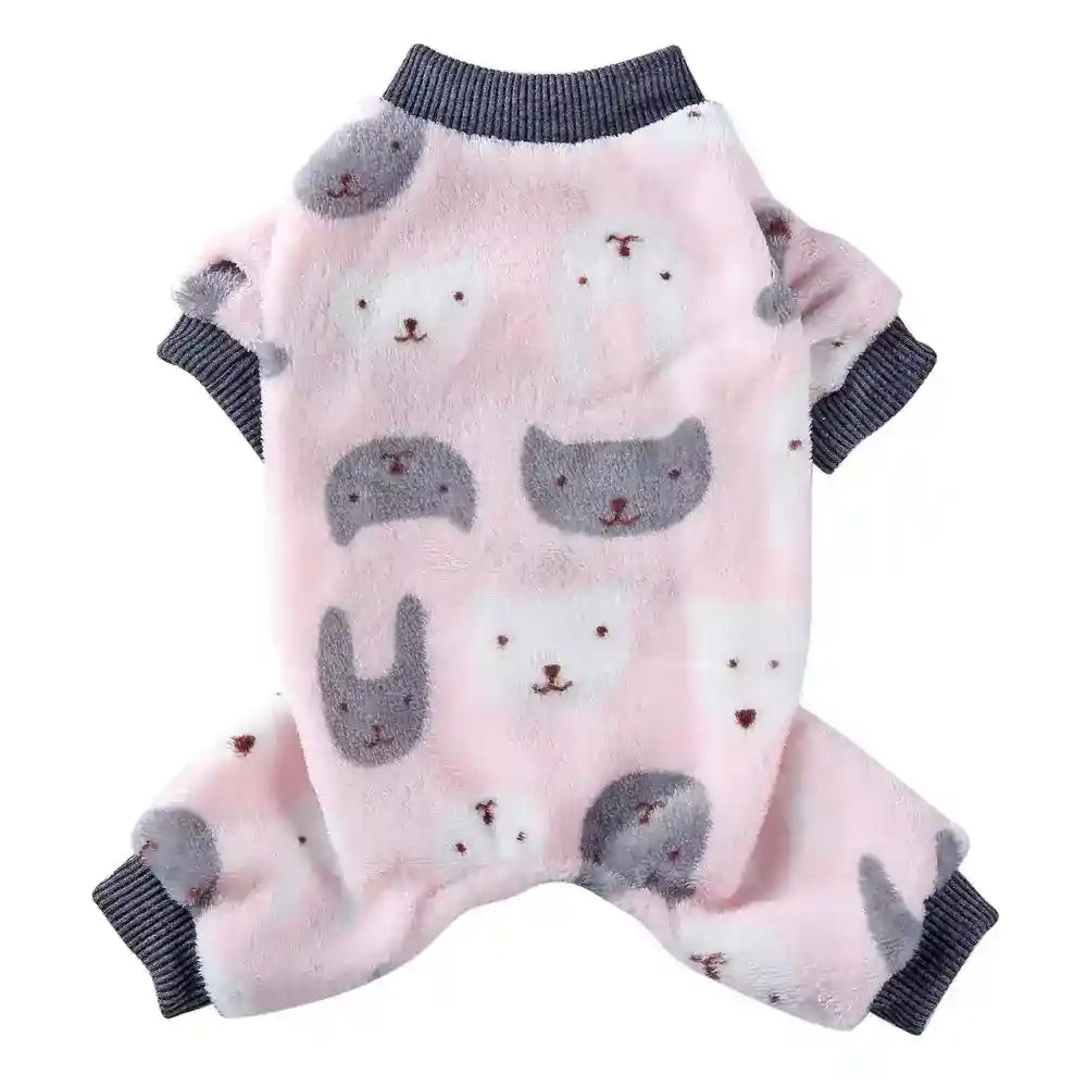 Tutina in pile per Chihuahua e Pinscher "Margot "| Tante Fantasie by Dog Moda