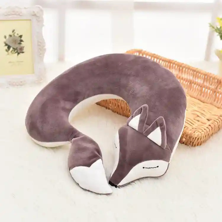Cuscino Poggia Testa Volpe - Supporto Cervicale Viaggio by Dog Moda