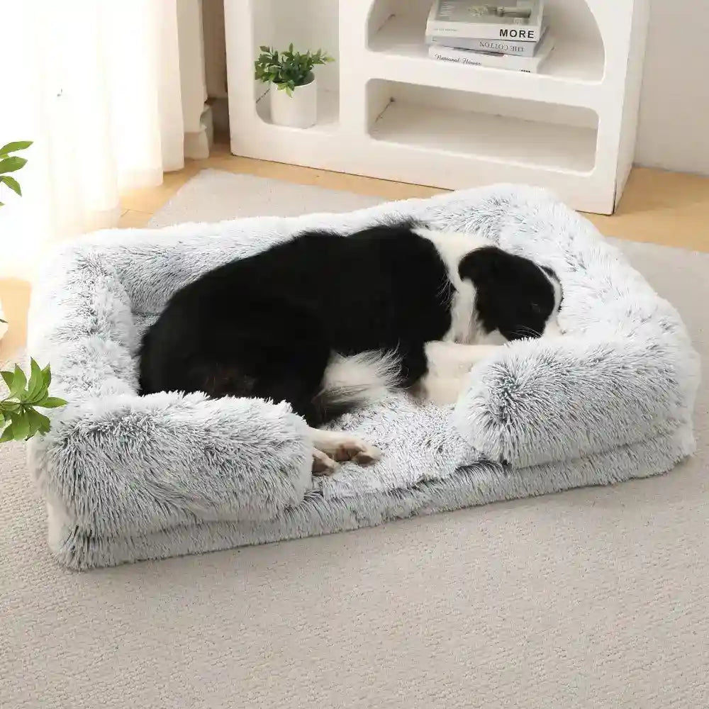 Cuccia Fluffy Rettangolare per Cani e Gatti - Il Nido Perfetto per l’Inverno by Dog Moda