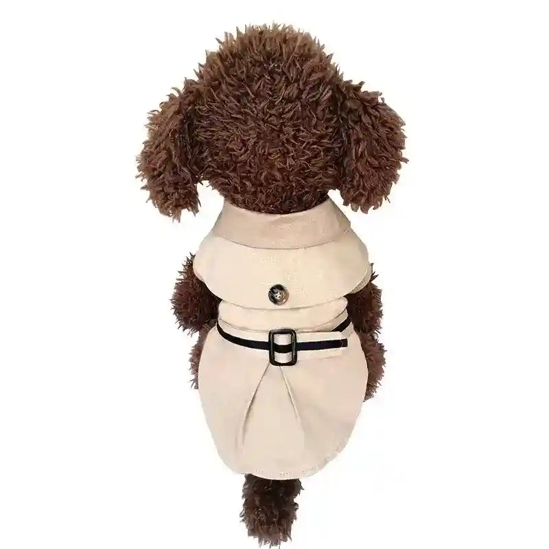 Impermeabile Trench per Cani Maltese e Barboncino - Eleganza e Protezione by Dog Moda