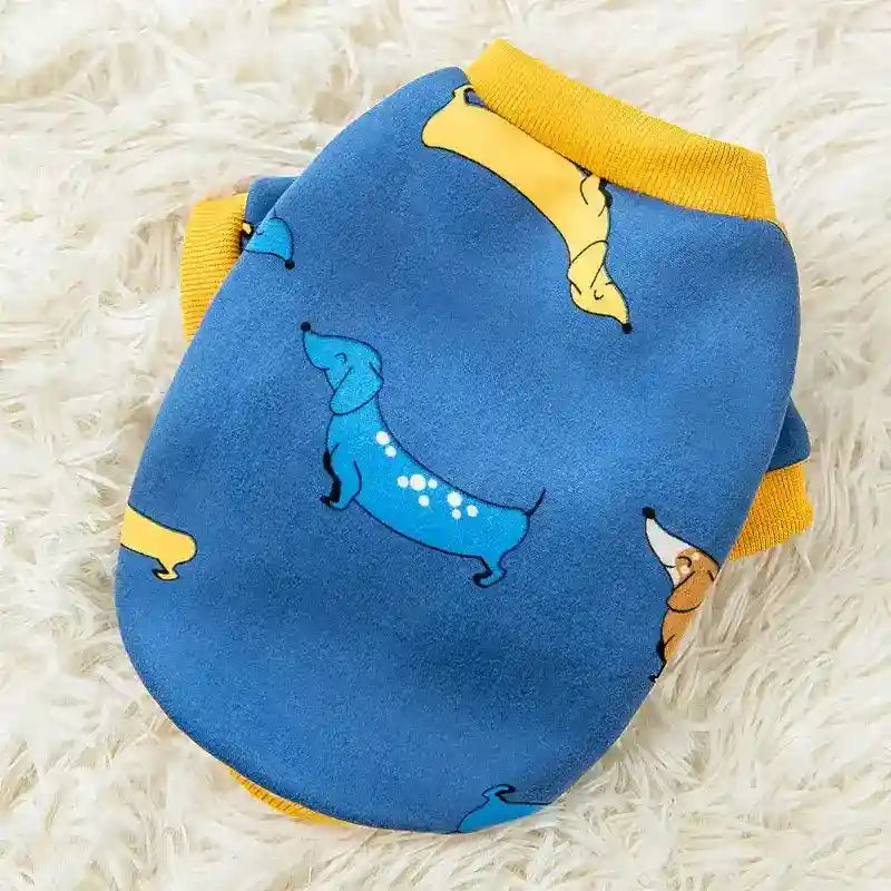 Vestito in pile per cani "Zucchero filato" by Dog Moda