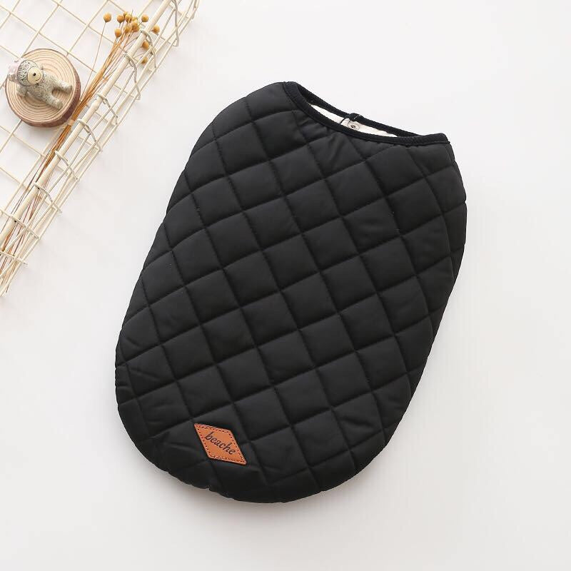 Cappotto Invernale Cane "Beache" con Bottoni – Morbido e Caldo