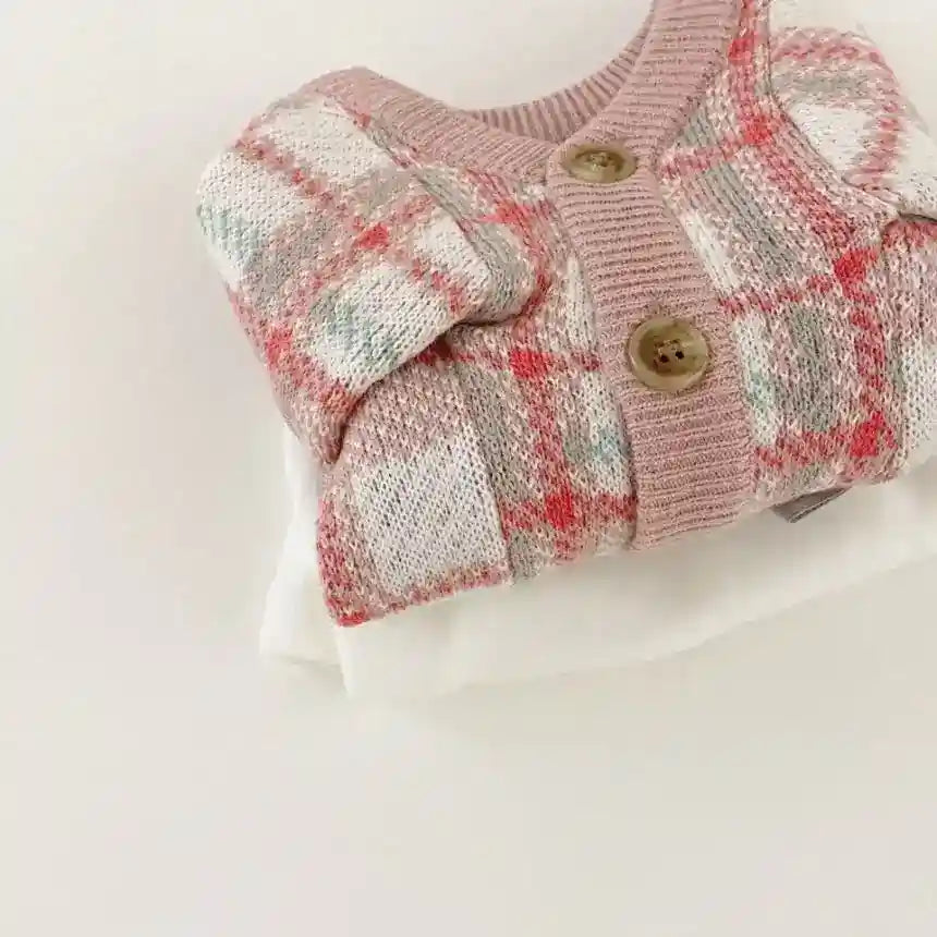 Maglione per Cani "Eva" - Cardigan Rosa Invernale con Bottoni by Dog Moda