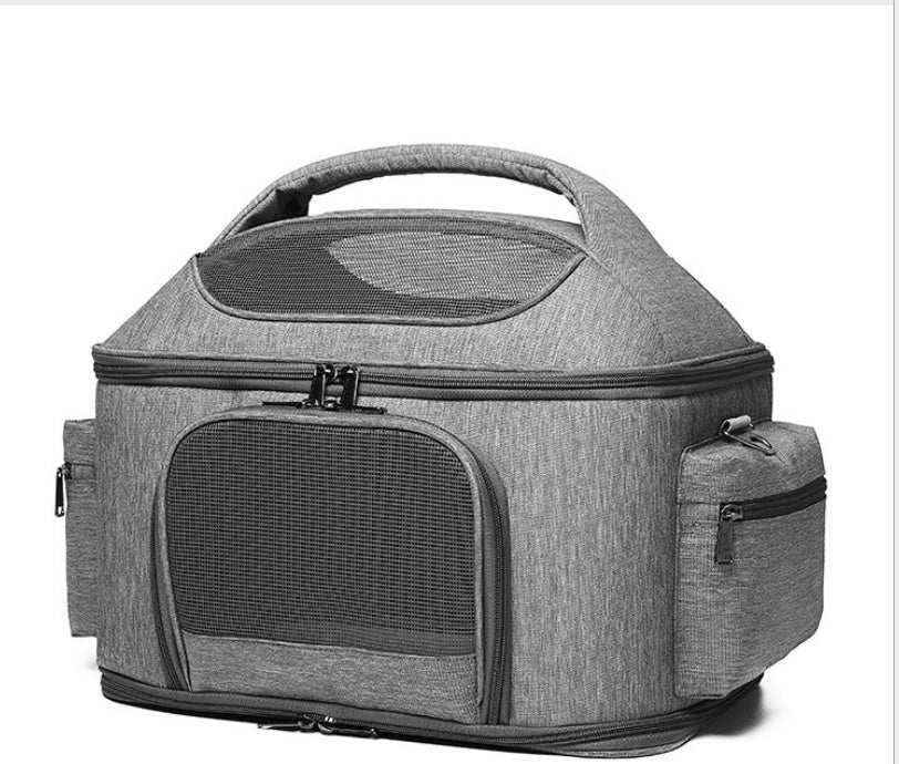 Borsa trasportino con maniglia superiore e bretella "Discovery" by Dog Moda