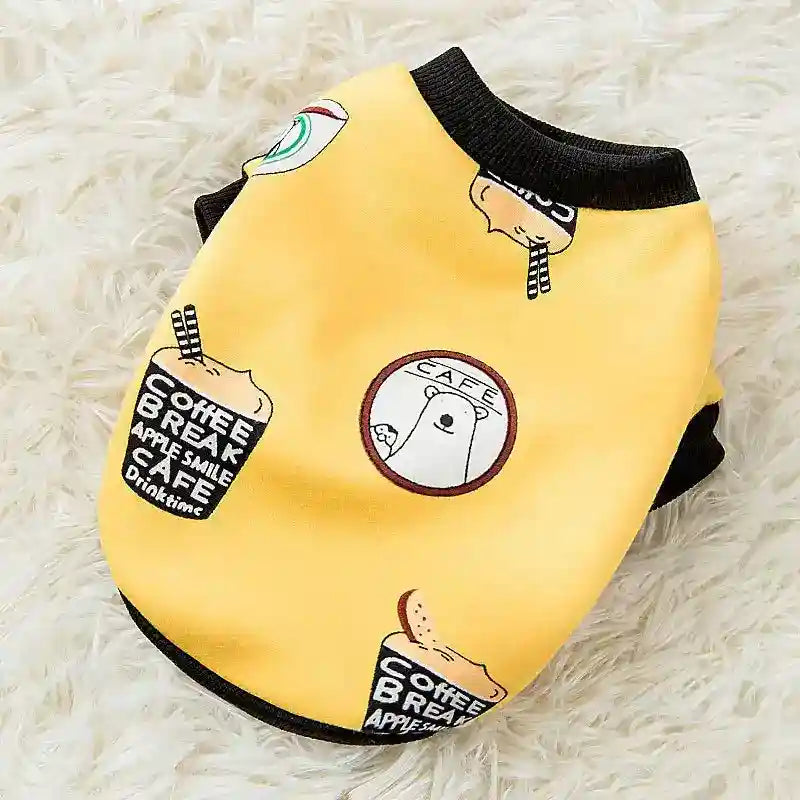 Vestito in pile per cani "Zucchero filato" by Dog Moda