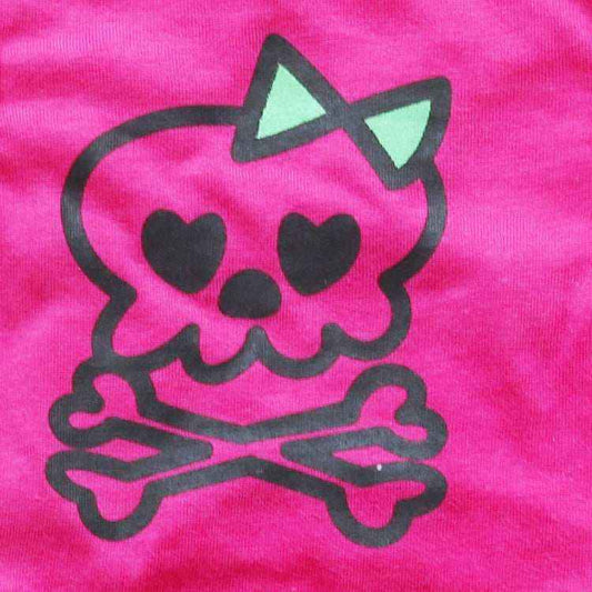 Maglietta in cotone per cani "Pink Skull" - Stile unico e comfort assoluto by Innopet
