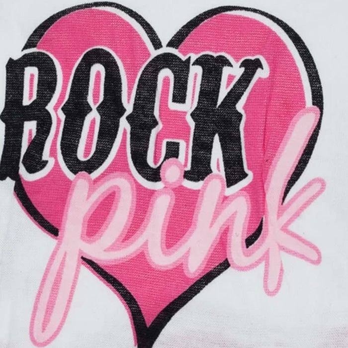 Maglietta per cani rosa "Rock Pink"