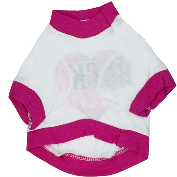 Maglietta per cani rosa "Rock Pink"