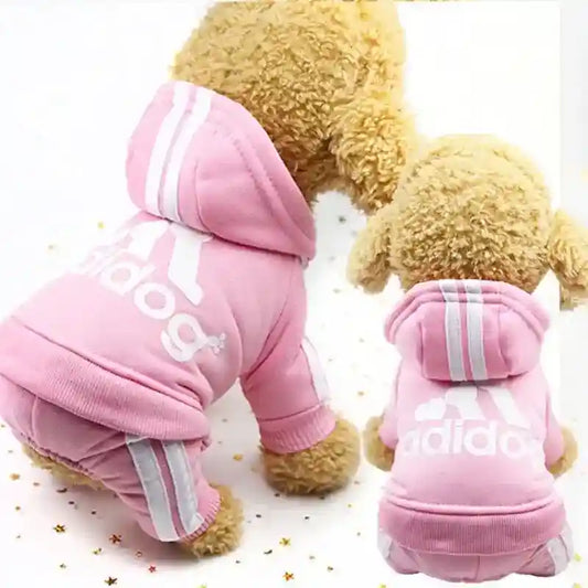 Tuta per cani con cappuccio "Adidog" by Dog Moda