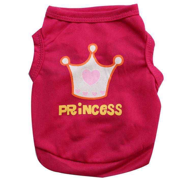 Magliettina per Cani "Princess" - Stile, Protezione e Comfort per il Tuo Amico a Quattro Zampe! by Dog Moda
