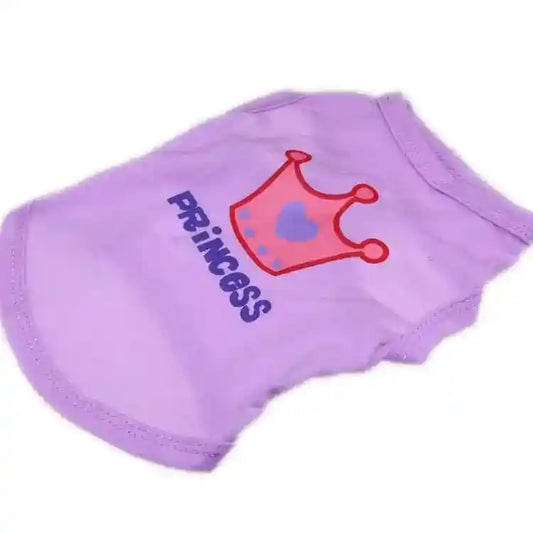 Magliettina per Cani "Princess" - Stile, Protezione e Comfort per il Tuo Amico a Quattro Zampe! by Dog Moda