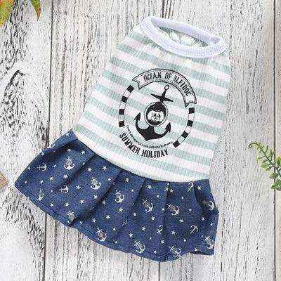 Vestito per cani "Ocean" con gonnellina e stile principessa | DogModa by Dog Moda