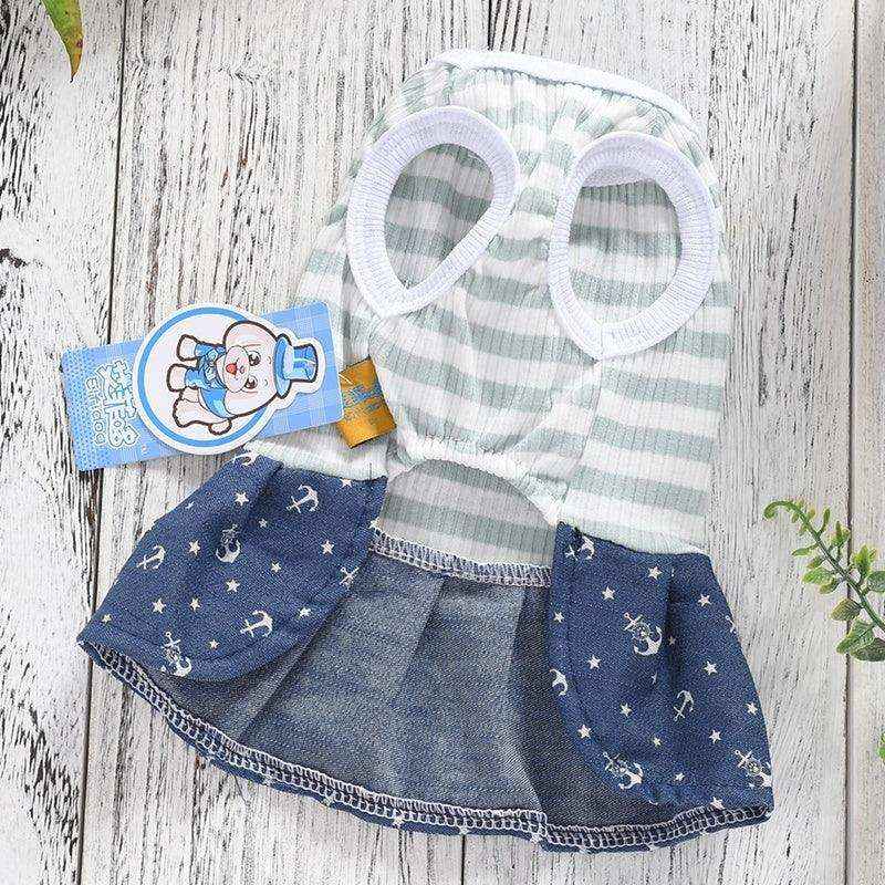 Vestito per cani "Ocean" con gonnellina e stile principessa | DogModa by Dog Moda
