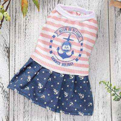 Vestito per cani "Ocean" con gonnellina e stile principessa | DogModa by Dog Moda
