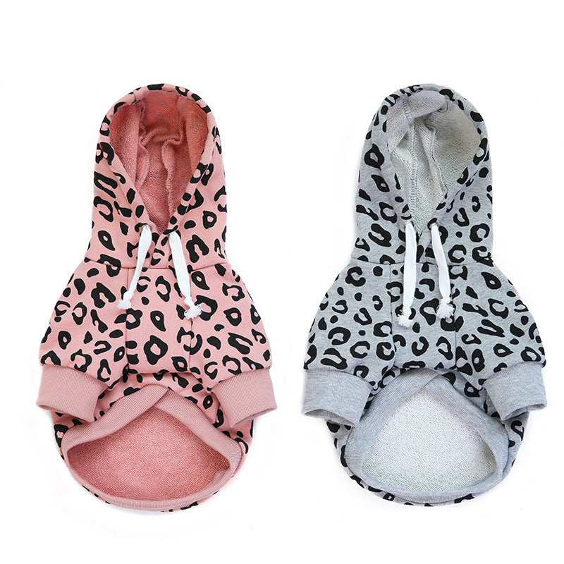 Leopard Dog Hoodie - Style and Comfort for Every Season