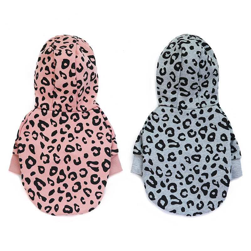 Leopard Dog Hoodie - Style and Comfort for Every Season