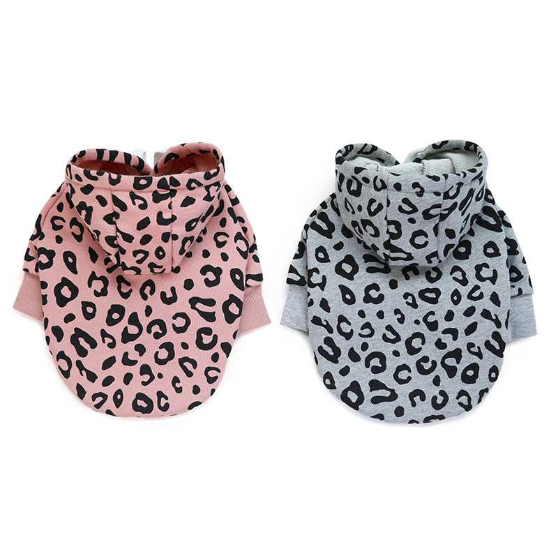 Leopard Dog Hoodie - Style and Comfort for Every Season