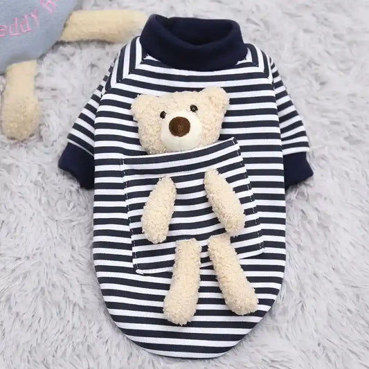 Felpa per cani con orsetto peluche - Cheepet by Dog Moda