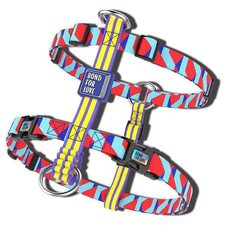 Pettorina "Wonderland" per Cani - Stile Accattivante e Massima Resistenza - Dog Moda