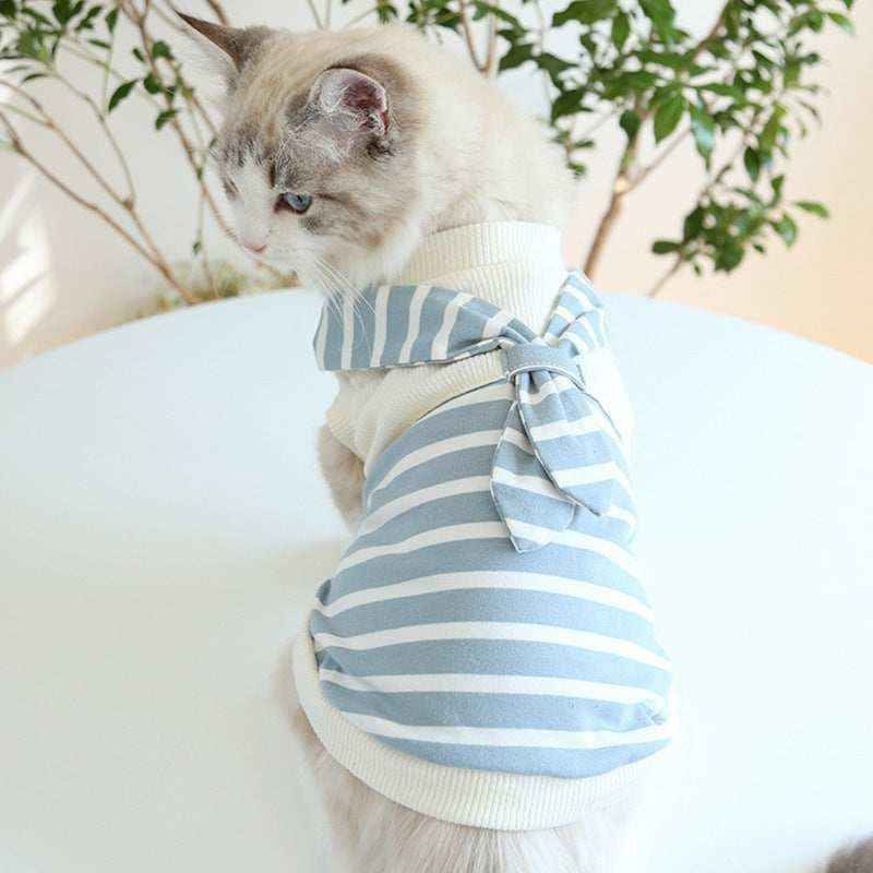 Vestito per Gatti "Caramella" – Maglia o Vestito con Gonna e Foulard by Dog Moda