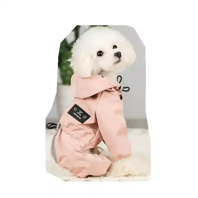 Impermeabile per Cani "Coco" – Protezione Completa, Eleganza e Sicurezza by Dog Moda