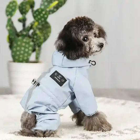 Impermeabile per Cani "Coco" – Protezione Completa, Eleganza e Sicurezza by Dog Moda