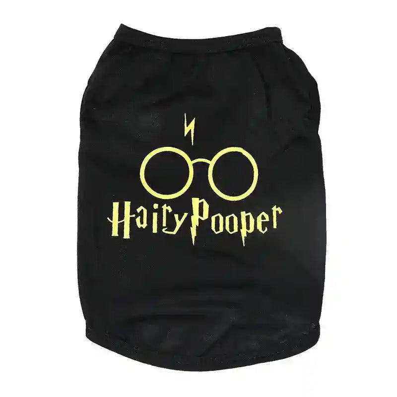 Maglietta per cani "Hairy Pooper" - Per gli amanti di Harry Potter by Dog Moda