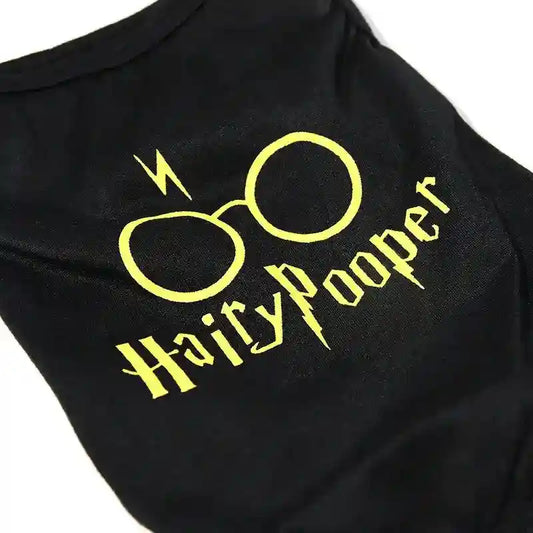 Maglietta per cani "Hairy Pooper" - Per gli amanti di Harry Potter by Dog Moda