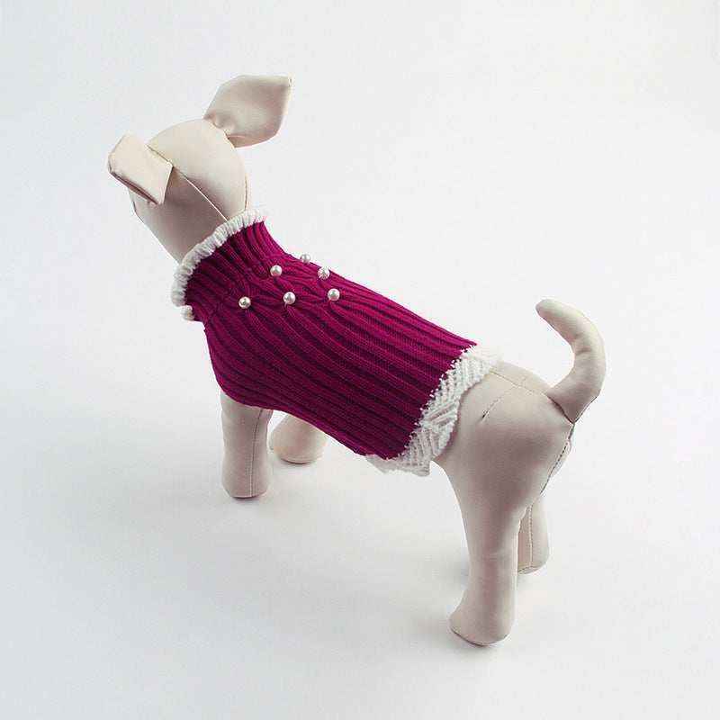 Maglioncino per cani ricamato "Perla" by Dog Moda