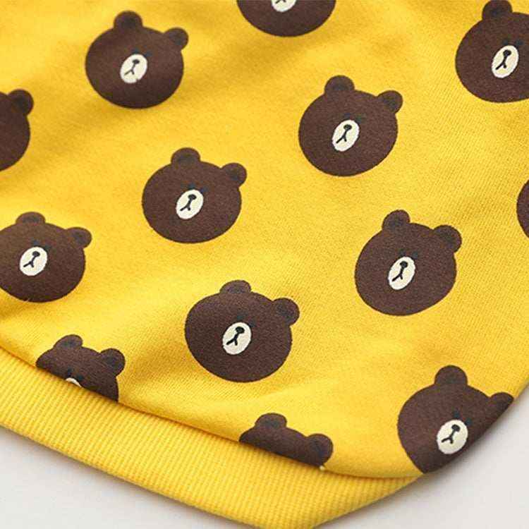 Felpina leggera in cotone per cani "Bear Dream" - Dog Moda