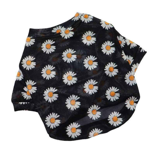 Maglietta per Cani "Daisy" con Stampa Floreale - Comfort e Stile per il Tuo Amico a Quattro Zampe! by Dog Moda